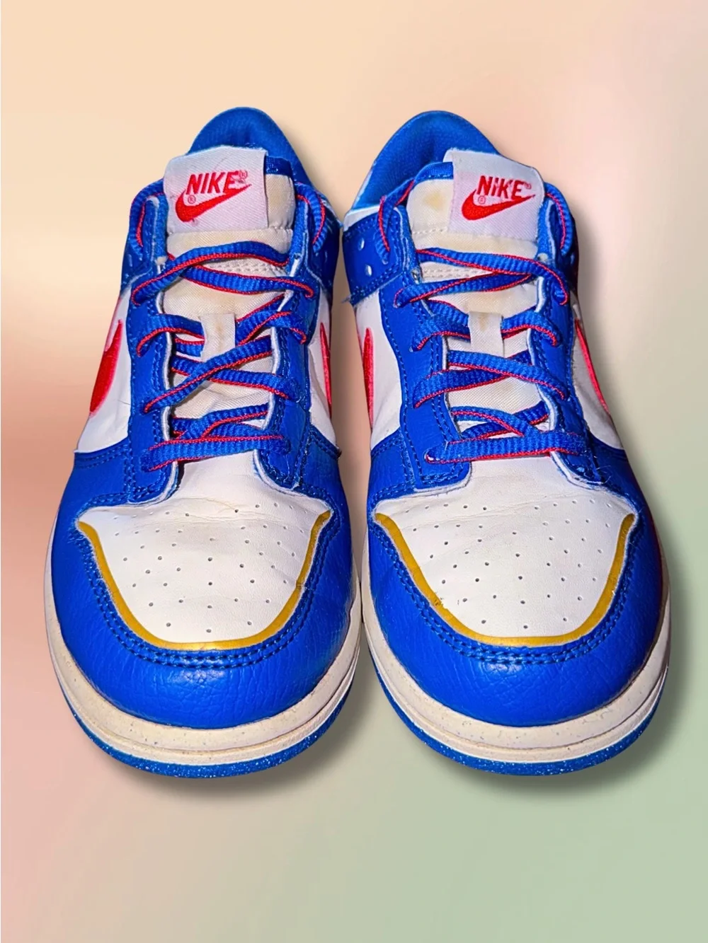 Nike Dunk Low GS 3Y “Unlock Your Space” Blue Red Gold FN0067